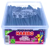 Żelki - Żelki Haribo Kable Owoce Leśne 150szt Wegetariańskie Owocowe Z Niemiec DE - miniaturka - grafika 1