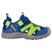 Buty dla chłopców - Sandały dziecięce Viking Adventure zabudowane na rzepy niebieskie-33 - miniaturka - grafika 1