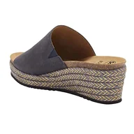 Koszulki i topy damskie - Doctor Scholl Sandalia Malaga Rust, Buty ortopedyczne Damskie, Anthracite, 37 EU - miniaturka - grafika 1