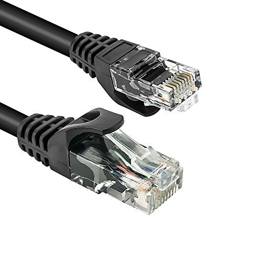 Vultech taau100-utp-bk 10 m Cat6 U/UTP (UTP) czarny kabel sieciowy – kabel sieciowy (10 m, Cat6, RJ-45, RJ-45, wtyczka/wtyczka, U/UTP (UTP))