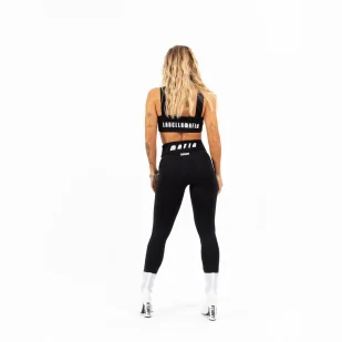 Top damski LABELLAMAFIA TOP SWEETY BLACK - Bielizna sportowa damska - miniaturka - grafika 6