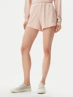 Spodenki damskie - Guess Szorty materiałowe O5GD06 KCQP2 Różowy Regular Fit - miniaturka - grafika 1
