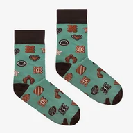 Skarpetki damskie - Skarpetki Toruń Pierniczki Niebieskie - miniaturka - grafika 1