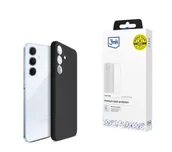 Etui i futerały do telefonów - 3mk Slicone Case do Samsung Galaxy A55 5G Czarny - miniaturka - grafika 1