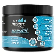Układ pokarmowy - ALLHydrate Elektrolity, smak neutralny, 205 g - miniaturka - grafika 1