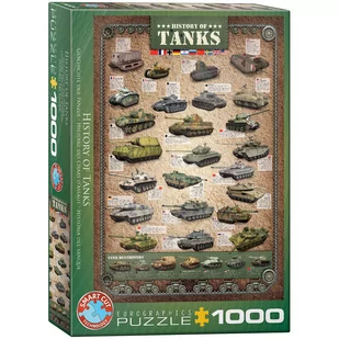 Eurographics Puzzle 1000 History of Tanks 6000-0381 - - Puzzle - miniaturka - grafika 1