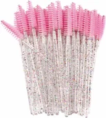 Sztuczne rzęsy i akcesoria - Project Lashes, Szczoteczka Unicorn Do Rzęs, Projectlashes, 50 sztuk - miniaturka - grafika 1