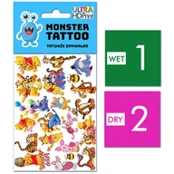 Zabawki kreatywne - TATUAŻE ZMYWALNE DLA DZIECI KUBUŚ PUCHATEK WZORY ORYGINALNE - miniaturka - grafika 1