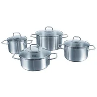 Zestawy garnków i patelni - Fissler Zestaw garnków  Viseo, stal szlachetna, 4-cz. 084-117-04-000/0 - miniaturka - grafika 1