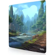 Podkładki pod mysz - PODKŁADKA POD KLAWIATURĘ Wioska Verdantvale 30x30 TILT Dla gracza XL - miniaturka - grafika 1