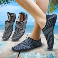 Pływanie - Buty kąpielowe do wody inSPORTline Makar unisex, Czarny, 41 - miniaturka - grafika 1