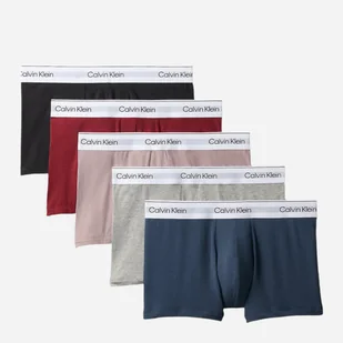 Zestaw męskich bokserek 5 szt Calvin Klein 000NB3991A-PT6 M Wielokolorowy (8720639719952) - Majtki męskie - miniaturka - grafika 1