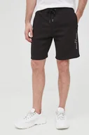 Spodenki męskie - Tommy Hilfiger Szorty męskie kolor czarny - miniaturka - grafika 1