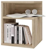 Szafki nocne - Szafka nocna TINI 30x30xH.40 dąb sonoma  paczkomatem od 599zł - miniaturka - grafika 1