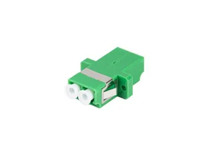 Adapter światłowodowy Lanberg SM LC/APC DUPLEX FA-LCAP-SD01-0001-BU - Pozostałe akcesoria sieciowe - miniaturka - grafika 1