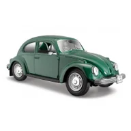 Kolekcjonerskie modele pojazdów - Model kompozytowy Volkswagen Beetle 1/24 zielony Maisto - miniaturka - grafika 1