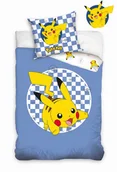 Pościel dla dzieci - Pościel Młodzieżowa 160x200 Pokemon Pikachu Pokemony - miniaturka - grafika 1