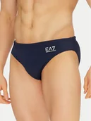 Kąpielówki męskie - EA7 Emporio Armani Kąpielówki 7M000501 AF14514 MC004 Czarny - miniaturka - grafika 1
