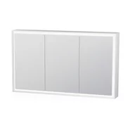 Szafki łazienkowe - Duravit L-Cube Szafka z lustrem 120x15,4x70 cm z oświetleniem LED biały mat LC7553000000000 - miniaturka - grafika 1