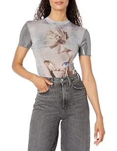 Desigual Bluzka damska, czarny, XS - Bluzki damskie - miniaturka - grafika 1
