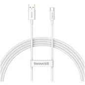 Kable - Kabel USB do USB-C Baseus Superior 100W 1.5m (biały) - miniaturka - grafika 1