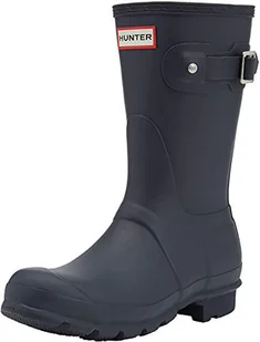 HUNTER Damskie kalosze Wellington, niebieski Navy, 38 EU - Kalosze damskie - miniaturka - grafika 1