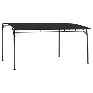 vidaXL Zadaszenie ogrodowe, 4 x 3 x 2,25 m, antracytowe - Pawilony ogrodowe - miniaturka - grafika 7