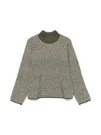 Swetry damskie - Vero Moda Sweter w kolorze khaki - miniaturka - grafika 1