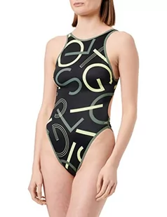 sloggi Shore Damski kostium kąpielowy Marina Grande One Piece2 pt Black Combination, XXL - Stroje kąpielowe - miniaturka - grafika 1