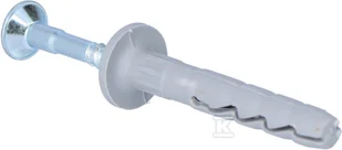 Koelner Kołki Szybki Montaż z kołnierzem 200szt 6x40mm FX-06K040 Polipropylen - Kołki - miniaturka - grafika 2
