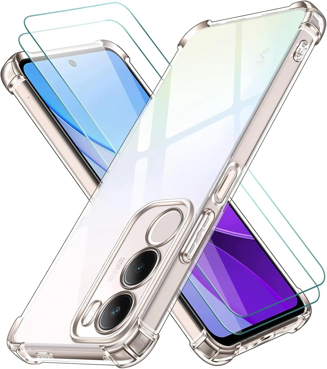 ETUI 1 SZT SZKŁO 2 SZT DO VIVO Y19S Y29S 5G ZESTAW OCHRONNY KOMPLET