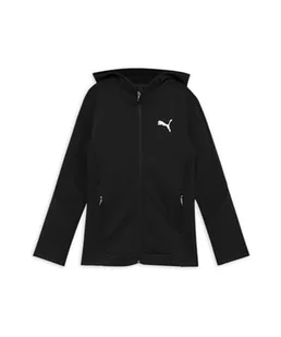 PUMA Chłopięca bluza z kapturem Evostripe Fz Dk B Sweat - Bluzy dla chłopców - miniaturka - grafika 1