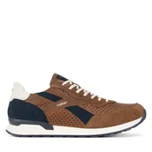 Półbuty męskie - Półbuty Rieker Revolution Lifestyle U0302-24 Brązowy - miniaturka - grafika 1