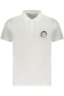 Koszulki męskie - TRUSSARDI POLO KRÓTKIE RĘKAWY MĘSKIE BIAŁE - miniaturka - grafika 1