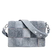 Torebki damskie - Torebka Desigual Yoko 25SAXP47 Szary - miniaturka - grafika 1