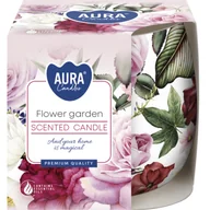 Świece - Świeca w szkle SN71S-58 Kwiatowy Ogród BISPOL - miniaturka - grafika 1