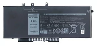 Dell Laptop battery 1 x 4-cell 8500 mAh 68 Wh GJKNX - Baterie do laptopów - miniaturka - grafika 1