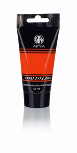 Astra Farby akrylowe 60ml 5szt kadmium pomarańczowy FA68AST - Farby i media malarskie - miniaturka - grafika 1
