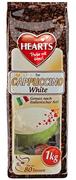 Cappuccino i kawy smakowe - TSI Cappucino o smaku mlecznym HEARTS Cappuccino White, 1 kg - miniaturka - grafika 1