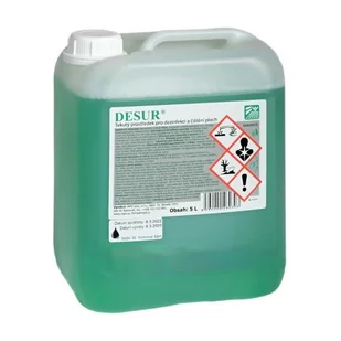 B2B Partner DESUR - Skoncentrowany środek do dezynfekcji powierzchni, 5 l 301124 - Dezynfekcja - miniaturka - grafika 1