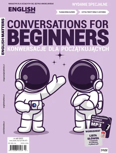 English Matters Conversations for Beginners - dialogi dla początkujących - Czasopisma - miniaturka - grafika 1