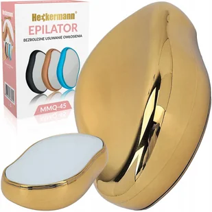 Epilator Do Depilacji Bezbolesnej Depilator Włosów Kamień Złoty - Depilatory i golarki damskie - miniaturka - grafika 1