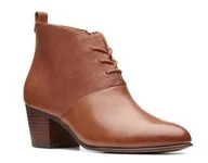 Półbuty damskie - Maypearl Lucy [dark tan leather] - rozmiar 37.5 - miniaturka - grafika 1
