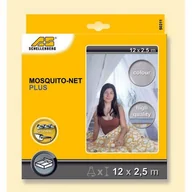 Moskitiery - Moskitiera Plus 2,5 x 12 m biały / szary - miniaturka - grafika 1