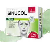Przeziębienie i grypa - SINUCOL Zatoki Colfarm 60 +30 sztuk - miniaturka - grafika 1