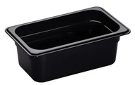 Akcesoria gastronomiczne - Pojemnik GN 1/4 100 mm z poliwęglanu, czarny CAMBRO, Camwear - miniaturka - grafika 1