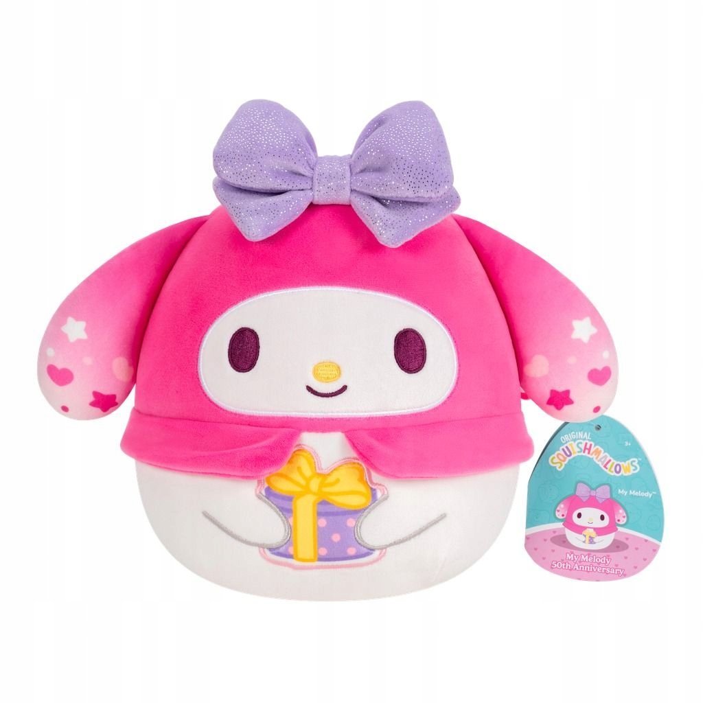 Squishmallows Sanrio HELLO KITTY 50 Rocznica MY MELODY 20 cm