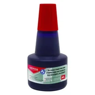 Tusz do pieczątek - Tusz olejowy do pieczątek metalowych czerwony 30ml - Office - miniaturka - grafika 1