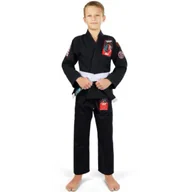 Kimona, stroje i obuwie - Ground Game Kimono Gi Do Bjj Dla Dzieci Ninja Black - miniaturka - grafika 1