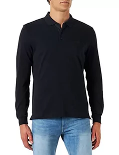 Pierre Cardin Męska bluza polo z długim rękawem, granatowa, S - Bluzy męskie - miniaturka - grafika 1